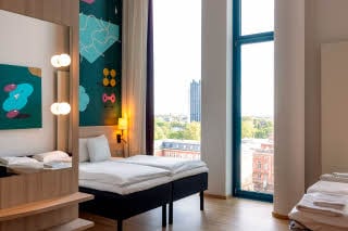 Junior Suite at Scandic Hamburg Emporio