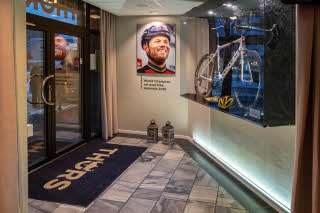 thors entrance of scandic harstad in norway