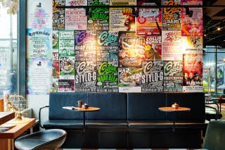 Lobby poster wall hotel Scandic Europa Gothenburg