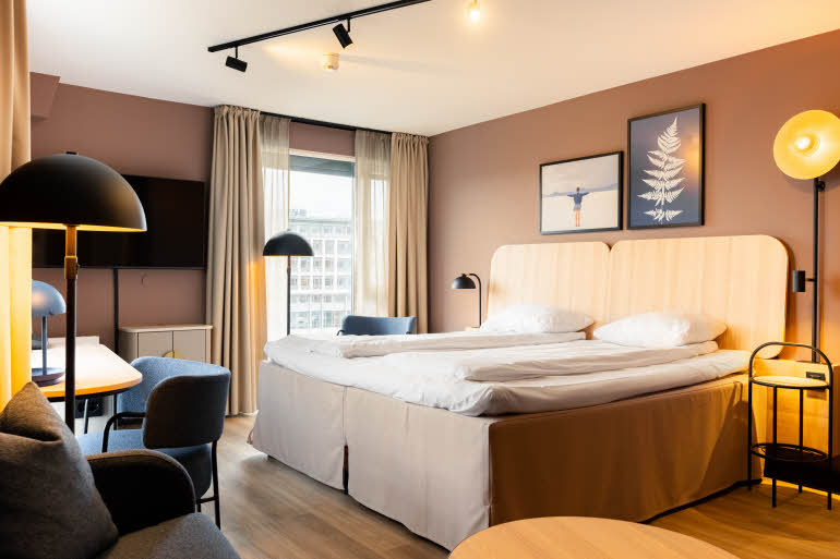 superior room at scandic nidelven