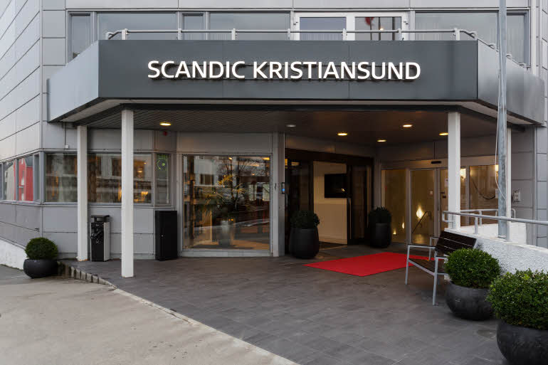 Scandic Kristiansund, Kristiansund, entrance, exterior