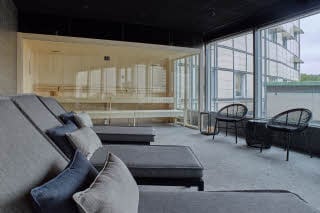 sauna at Scandic Opalen Gothenburg
