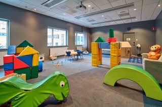 play room at scandic opalen in gothenburg