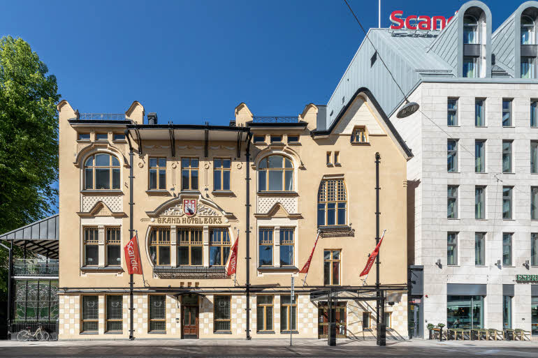 facade of scandic hamburger bors in turku