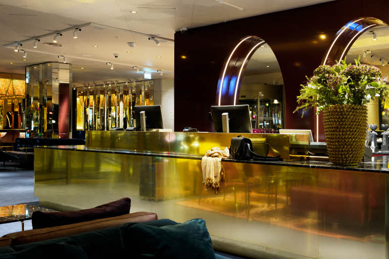 Reception hotel Scandic Anglais Stockholm