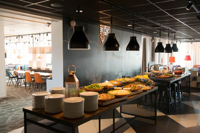 Restaurant buffet Scandic Sundsvall Nord