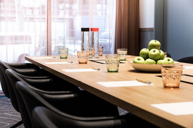 Meeting room apples Scandic Frankfurt Museumsufer
