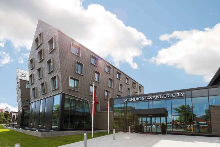 Facade hotel Scandic Stavanger City Norway