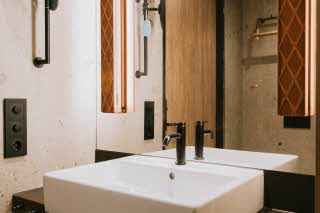 The Dock bathroom