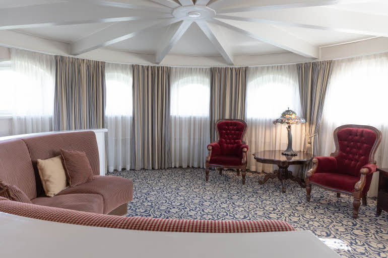 Presidential Suite lounge Scandic Imatran Valtionhotelli