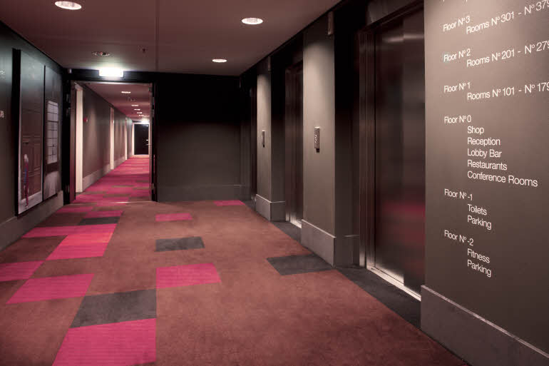 Scandic Aarhus, corridor