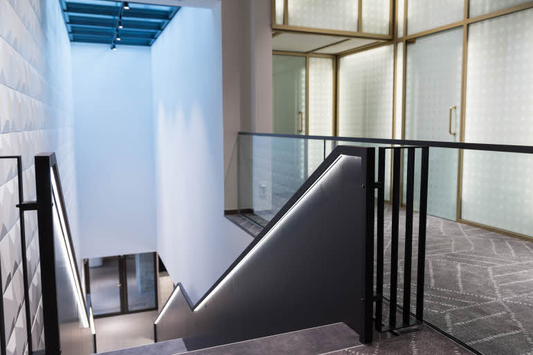 Conference center interior Scandic Frankfurt Museumsufer