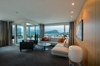 Presidential suite of Scandic Parken in Ålesund
