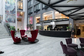 reception at scandic hell