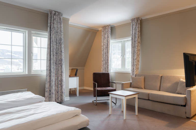 standard family room at scandic valdres in fagernes