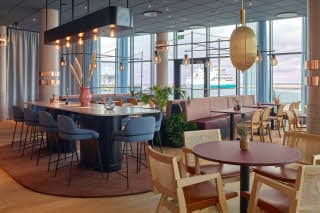 Restaurant at hotel Scandic Oceanhamnen