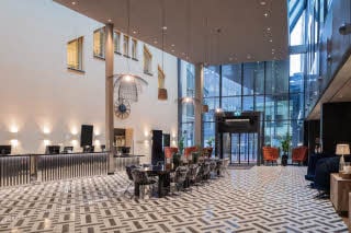 lobby at scandic hamburger bors