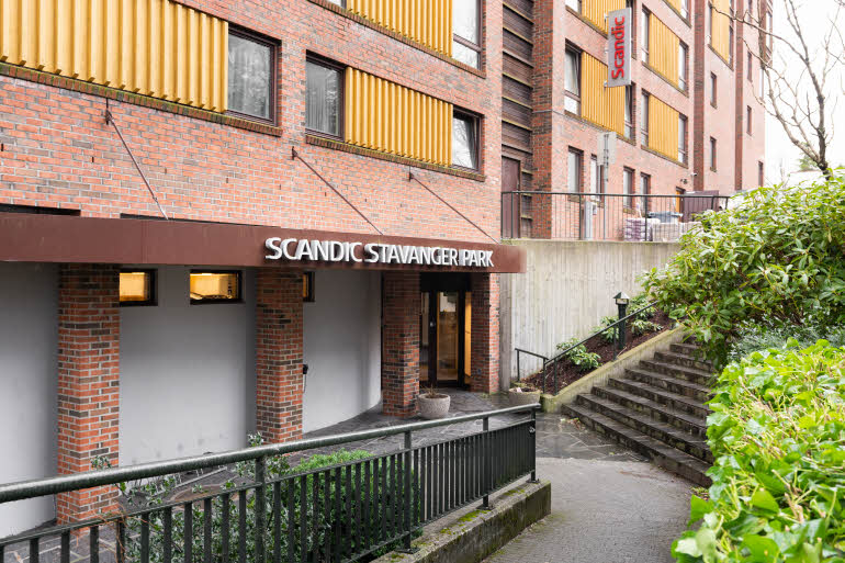 entrance at scandic stavanger park
