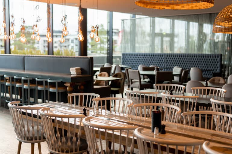 restaurant at scandic fornebu in oslo norway
