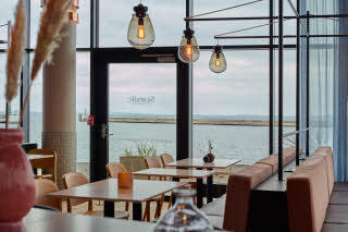 Interior detail at hotel Scandic Oceanhamnen