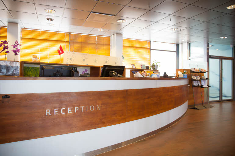 Reception hotel Scandic Espoo Finland