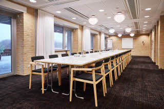 meeting conference room at scandic opus in horsens in denmark