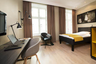 Scandic Oslo City, standard single room, Oslo