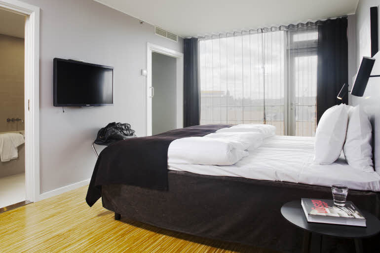 Scandic Aarhus City, suite, bed