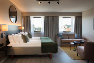 standard family four room at scandic city fredrikstad in norway