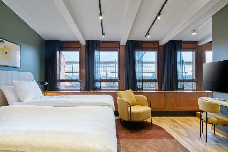 superior room at scandic wallin in stockholm