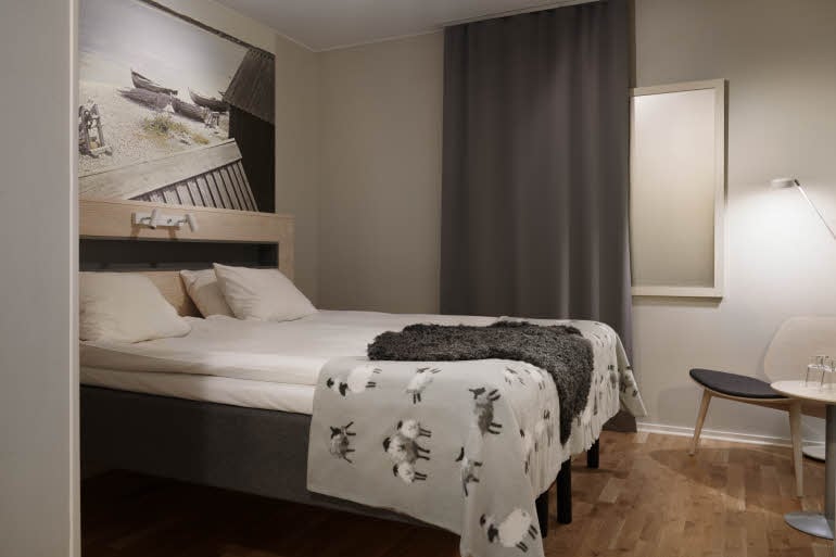 Cabin room at hotel Scandic Visby