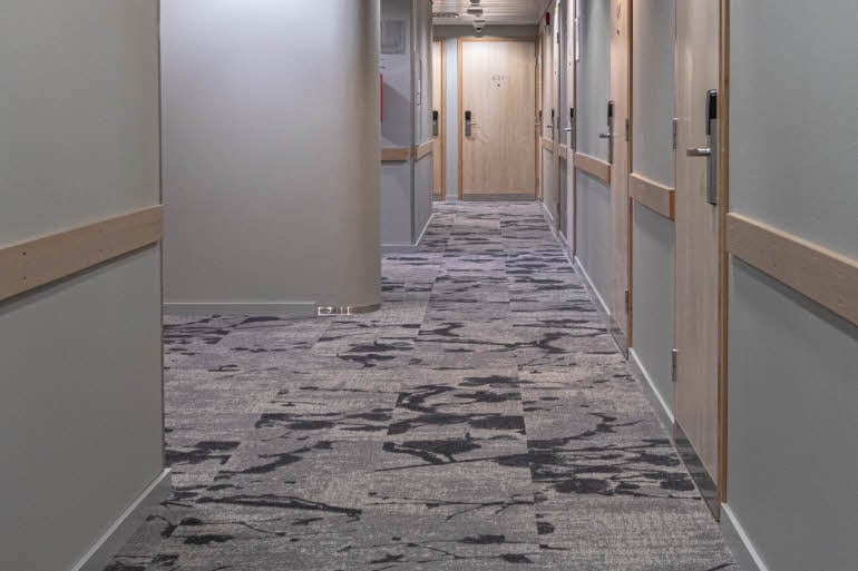 corridor at scandic joensuu in finland