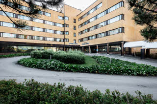 exterior front entrance at scandic kuopio in kuopio