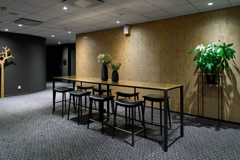meeting lobby at scandic plaza boras in boras