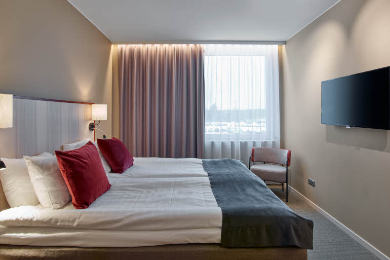 Superior room in Scandic Arlandastad in Stockholm
