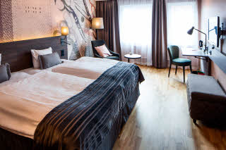 Standard Twin Room Scandic Plaza Boras