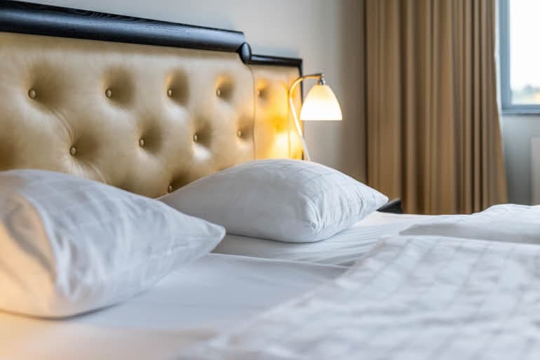 Master suite at Scandic Opus Horsens 
