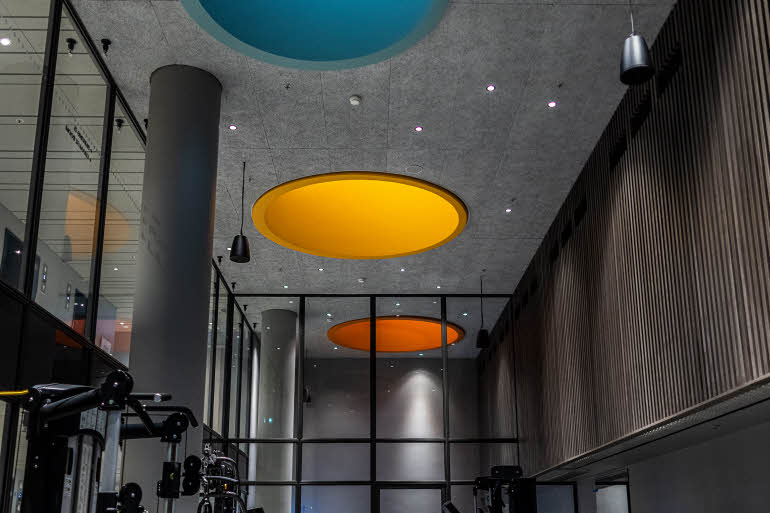 gym at scandic spectrum