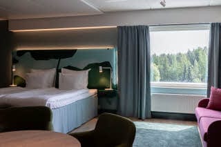 junior suite at scandic eden nokia in finland