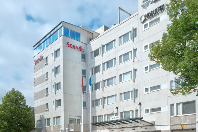 Facade hotel Scandic Pori Finland