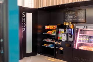 Lobby at Scandic Hamburg Emporio