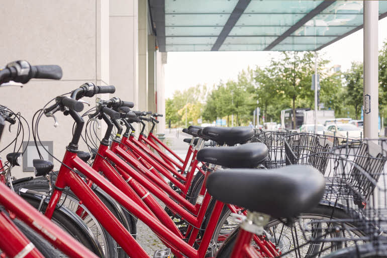bikes at scandic berlin potsdamer platz