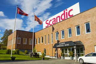 Facade hotel Scandic Sundsvall Nord
