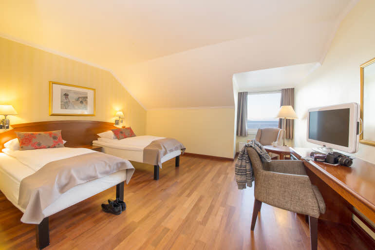 Scandic Hammerfest, Hammerfest, superior room, twin bed