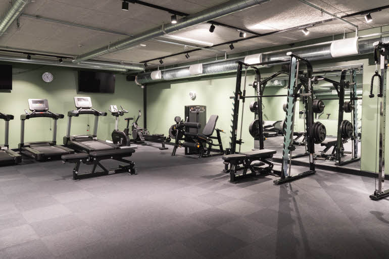 gym at scandic hamburger bors