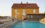 Pool overview at Scandic Visby