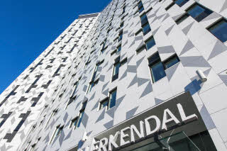 Scandic Lerkendal, facade, sign, exterior, entrance