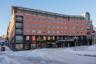 Facade of Scandic Harstad in Norway