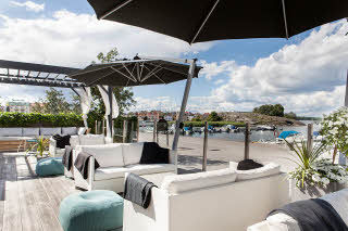 Restaurant terrace Scandic Karlskrona