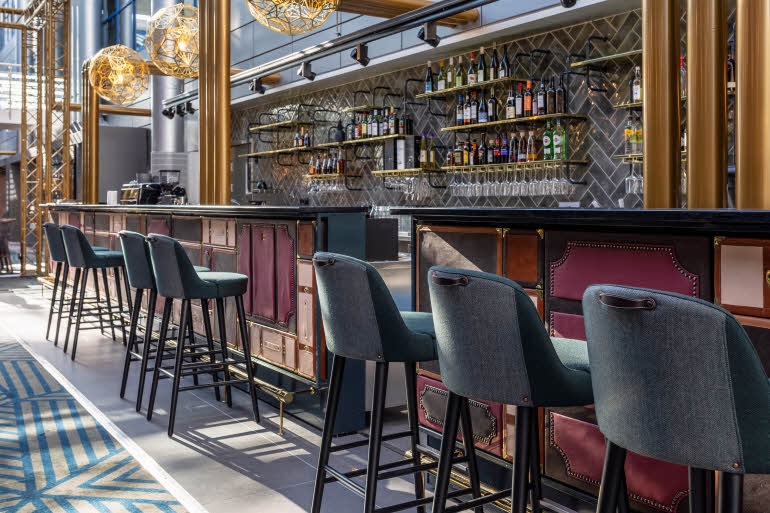 Bar of Scandic Helsinki Airport